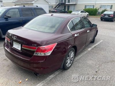 Czwarte zdjęcie samochodu z boku: 2011 HONDA ACCORD EXL VIN:1HGCP3F86BA001644 - miniatura