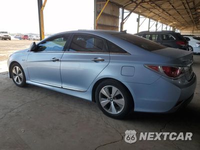 Drugie zdjęcie samochodu z przodu: 2012 HYUNDAI SONATA HYBRID VIN:KMHEC4A48CA037538 - miniatura