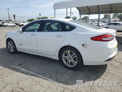 Drugie zdjęcie samochodu z przodu: 2018 FORD FUSION SE HYBRID VIN:3FA6P0LU7JR172103 - miniatura