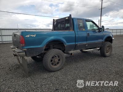 Trzecie zdjęcie samochodu z tyłu: 2001 FORD F350 SRW SUPER DUTY VIN:1FTSX31F01EB12147 - miniatura
