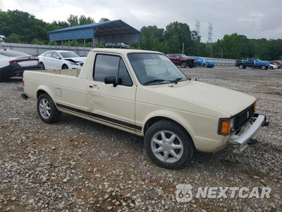 Czwarte zdjęcie samochodu z boku: 1981 VOLKSWAGEN RABBIT TRUCK VIN:1V1KG017XBV206872 - miniatura