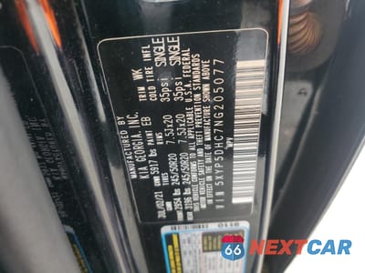 Zdjęcie 13 z 15 samochodu: 2022 KIA TELLURIDE SX VIN:5XYP5DHC7NG205077 - miniatura