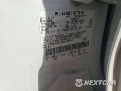 Zdjęcie 13 z 13 samochodu: 2011 FORD EDGE SEL VIN:2FMDK4JC1BBA79459 - miniatura