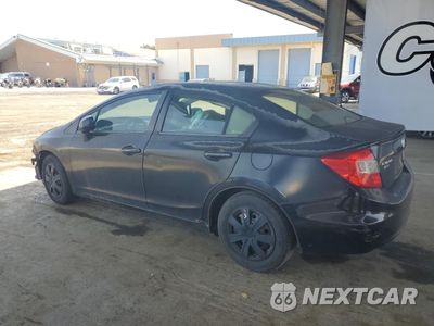 Drugie zdjęcie samochodu z przodu: 2012 HONDA CIVIC LX VIN:2HGFB2E55CH559758 - miniatura