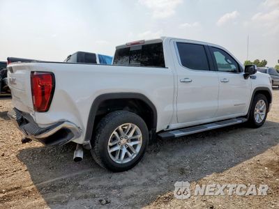 Trzecie zdjęcie samochodu z tyłu: 2021 GMC SIERRA C1500 SLT VIN:3GTP8DED8MG399008 - miniatura