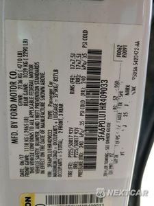 Zdjęcie 12 z 12 samochodu: 2017 FORD FUSION SE HYBRID VIN:3FA6P0LU1HR409033 - miniatura