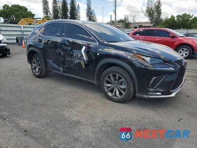 Czwarte zdjęcie samochodu z boku: 2019 LEXUS NX 300 BASE VIN:JTJYARBZ0K2142417 - miniatura