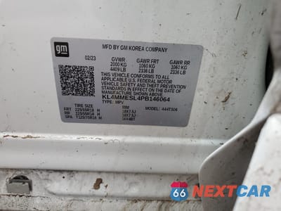Zdjęcie 12 z 13 samochodu: 2023 BUICK ENCORE GX SELECT VIN:KL4MMESL4PB146064 - miniatura