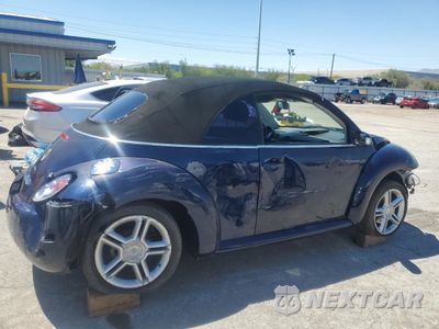 Trzecie zdjęcie samochodu z tyłu: 2005 VOLKSWAGEN NEW BEETLE GLS VIN:3VWCD31Y25M302740 - miniatura