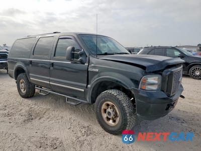 Czwarte zdjęcie samochodu z boku: 2003 FORD EXCURSION LIMITED VIN:1FMSU43P63EC17634 - miniatura