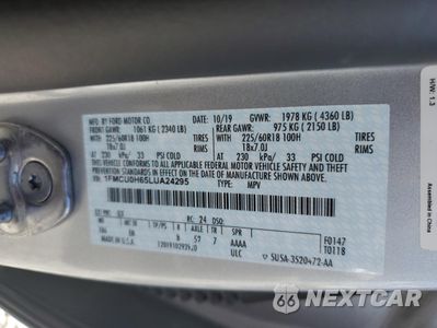 Zdjęcie 13 z 13 samochodu: 2020 FORD ESCAPE SEL VIN:1FMCU0H65LUA24295 - miniatura