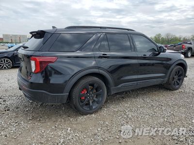 Trzecie zdjęcie samochodu z tyłu: 2020 FORD EXPLORER ST VIN:1FM5K8GC5LGB57884 - miniatura