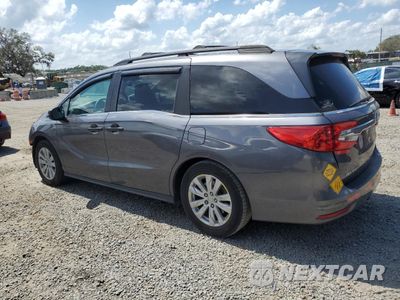 Drugie zdjęcie samochodu z przodu: 2019 HONDA ODYSSEY LX VIN:5FNRL6H29KB133593 - miniatura