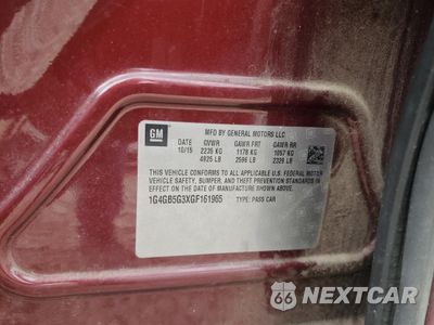Zdjęcie 12 z 14 samochodu: 2016 BUICK LACROSSE VIN:1G4GB5G3XGF161965 - miniatura