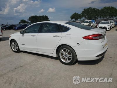 Drugie zdjęcie samochodu z przodu: 2018 FORD FUSION SE HYBRID VIN:3FA6P0LUXJR129875 - miniatura