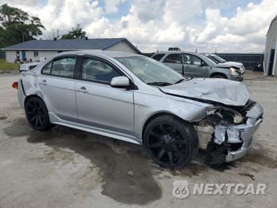 Czwarte zdjęcie samochodu z boku: 2008 MITSUBISHI LANCER GTS VIN:JA3AU86U08U037120 - miniatura