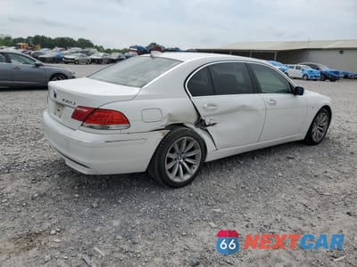 Trzecie zdjęcie samochodu z tyłu: 2008 BMW 750 LI VIN:WBAHN83508DT80968 - miniatura