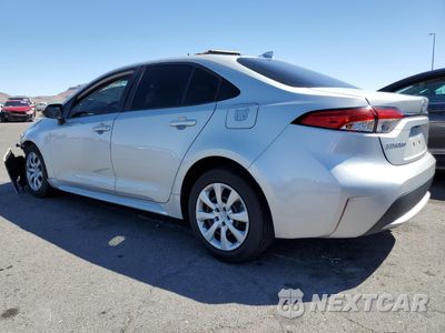Drugie zdjęcie samochodu z przodu: 2021 TOYOTA COROLLA LE VIN:5YFEPMAE3MP218965 - miniatura