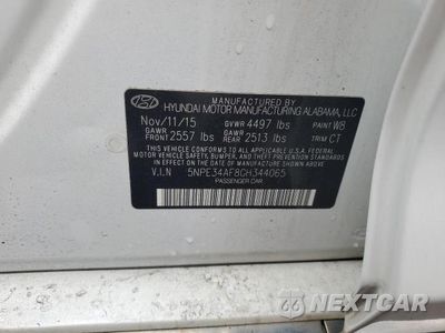 Zdjęcie 12 z 12 samochodu: 2016 HYUNDAI SONATA SPORT VIN:5NPE34AF8GH344065 - miniatura