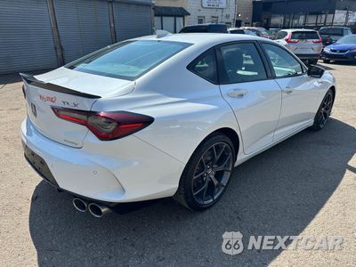 Czwarte zdjęcie samochodu z boku: 2023 ACURA TLX TYPE S VIN:19UUB7F91PA001187 - miniatura