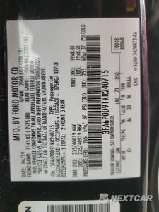 Zdjęcie 12 z 14 samochodu: 2019 FORD FUSION TITANIUM VIN:3FA6P0D91KR240715 - miniatura