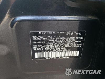 Zdjęcie 13 z 15 samochodu: 2016 SUBARU FORESTER 2.5I VIN:JF2SJABC2GH490778 - miniatura