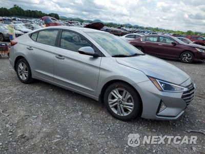 Czwarte zdjęcie samochodu z boku: 2020 HYUNDAI ELANTRA SEL VIN:5NPD84LF5LH611974 - miniatura