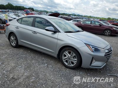 Czwarte zdjęcie samochodu z boku: 2020 HYUNDAI ELANTRA SEL VIN:5NPD84LF5LH611974 - miniatura