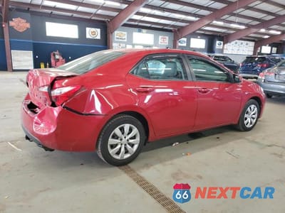 Trzecie zdjęcie samochodu z tyłu: 2014 TOYOTA COROLLA L VIN:2T1BURHEXEC126073 - miniatura