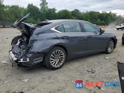 Trzecie zdjęcie samochodu z tyłu: 2023 LEXUS ES 300H BASE VIN:58AEA1C14PU032910 - miniatura