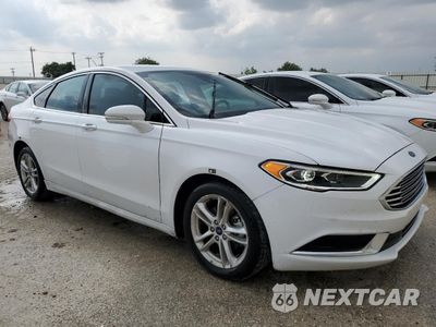 Czwarte zdjęcie samochodu z boku: 2018 FORD FUSION SE HYBRID VIN:3FA6P0LU3JR118670 - miniatura