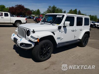 2021 JEEP WRANGLER UNLIMITED SAHARA 4XE 1C4JJXP67MW727966 - główne zdjęcie licytacji z USA - miniatura