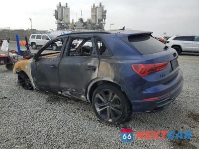 Drugie zdjęcie samochodu z przodu: 2022 AUDI Q3 VIN:WA1EECF33N1128321 - miniatura