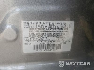 Zdjęcie 12 z 12 samochodu: 2017 NISSAN VERSA VIN:3N1CN7AP0HL845449 - miniatura