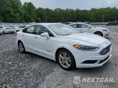 Czwarte zdjęcie samochodu z boku: 2018 FORD FUSION SE HYBRID VIN:3FA6P0LU9JR118771 - miniatura
