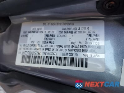 Zdjęcie 12 z 12 samochodu: 2004 MAZDA RX8 VIN:JM1FE17N840137390 - miniatura