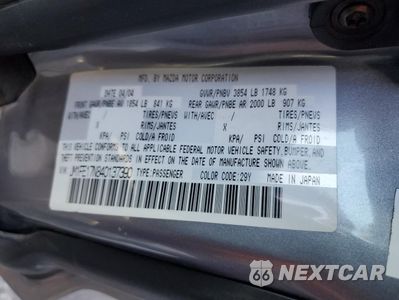 Zdjęcie 12 z 12 samochodu: 2004 MAZDA RX8 VIN:JM1FE17N840137390 - miniatura