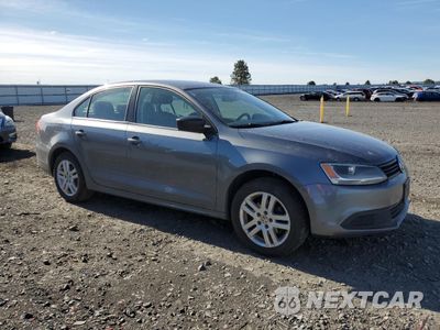 Czwarte zdjęcie samochodu z boku: 2011 VOLKSWAGEN JETTA BASE VIN:3VW1K7AJ5BM305232 - miniatura