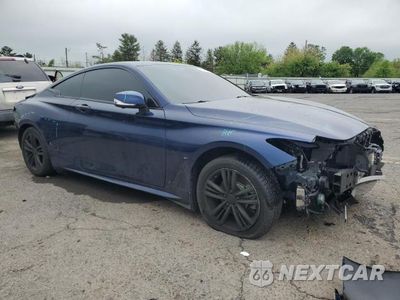 Czwarte zdjęcie samochodu z boku: 2021 INFINITI Q60 LUXE VIN:JN1EV7KL5MM470517 - miniatura