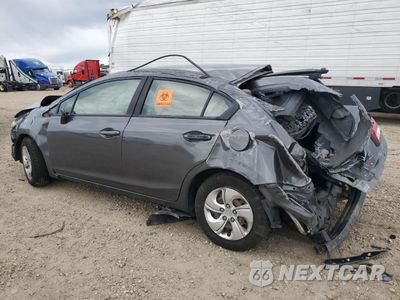 Drugie zdjęcie samochodu z przodu: 2013 HONDA CIVIC LX VIN:2HGFB2F51DH524098 - miniatura