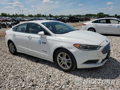 Czwarte zdjęcie samochodu z boku: 2018 FORD FUSION SE HYBRID VIN:3FA6P0LU7JR171923 - miniatura