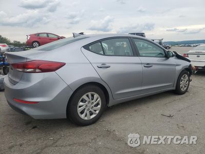 Trzecie zdjęcie samochodu z tyłu: 2017 HYUNDAI ELANTRA SE VIN:5NPD74LF6HH181382 - miniatura