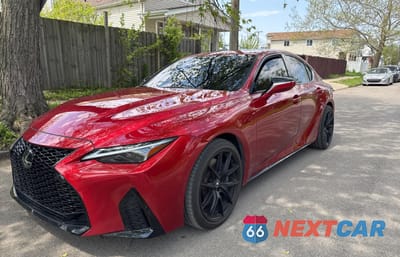Drugie zdjęcie samochodu z przodu: 2023 LEXUS IS 500 F SPORT VIN:JTHAP1D23P5004878 - miniatura