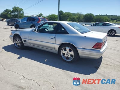 Drugie zdjęcie samochodu z przodu: 2000 MERCEDES-BENZ SL 500 VIN:WDBFA68F7YF191054 - miniatura