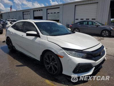 Czwarte zdjęcie samochodu z boku: 2019 HONDA CIVIC SPORT TOURING VIN:SHHFK7H9XKU223178 - miniatura