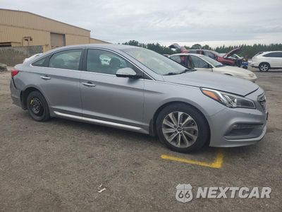 Czwarte zdjęcie samochodu z boku: 2017 HYUNDAI SONATA SPORT VIN:5NPE34AF9HH578250 - miniatura