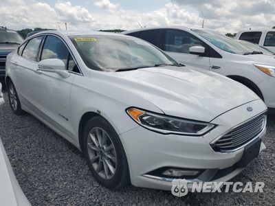 Czwarte zdjęcie samochodu z boku: 2017 FORD FUSION SE HYBRID VIN:3FA6P0LU5HR410122 - miniatura