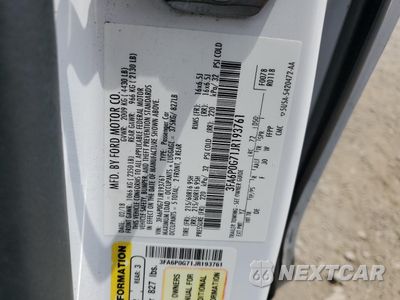 Zdjęcie 12 z 12 samochodu: 2018 FORD FUSION S VIN:3FA6P0G71JR193761 - miniatura