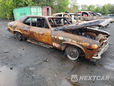 Czwarte zdjęcie samochodu z boku: 1972 CHEVROLET NOVA VIN:1X27H2W361875 - miniatura
