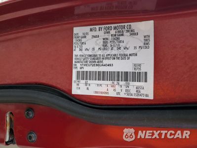 Zdjęcie 13 z 15 samochodu: 2006 FORD EXPLORER XLS VIN:1FMEU72E86UA43493 - miniatura
